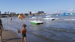 Анапа сегодня на центральном пляже?️17 августа 2022 г.