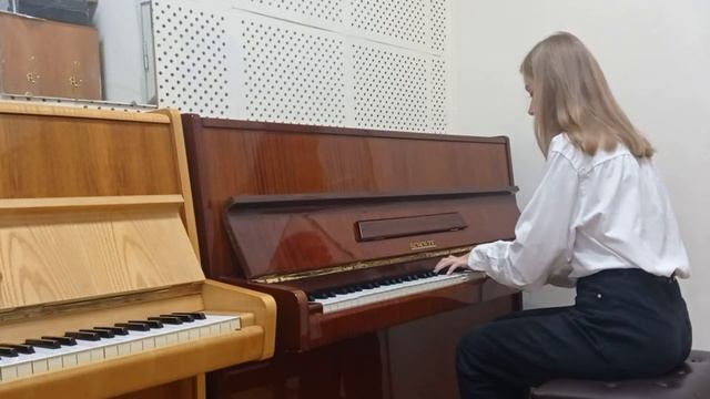 Зайцева Александра, г. Воронеж. А.Лядов, Прелюдия №1 ор.11,  h moll