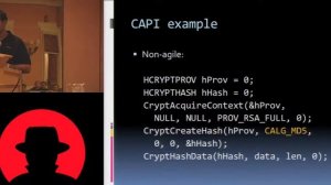 Black Hat USA 2010: Cryptographic Agility: Defending Against the Sneakers Scenario 2/5