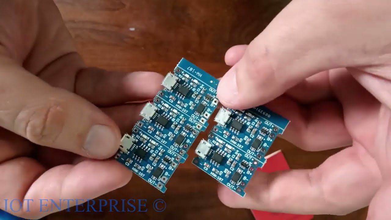 РАСПАКОВКА ТОВАРОВ С КИТАЯ - TP4056 + защита двойная функция 5V 1A Micro USB
