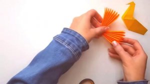 ПТИЦА из бумаги ?