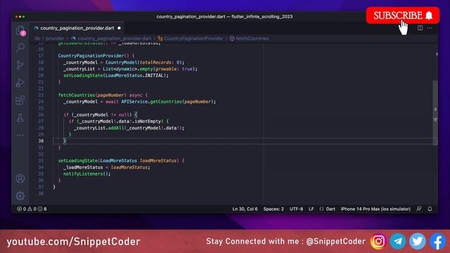 Flutter Infinite Scroll Pagination with Rest API смотреть онлайн