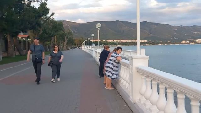 Набережная Геленджик часть 1 / Отпуск на море / Бархатный сезон