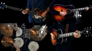 Do You Want To Know A Secret - Guitar, Bass and Drums - Instrumental Cover