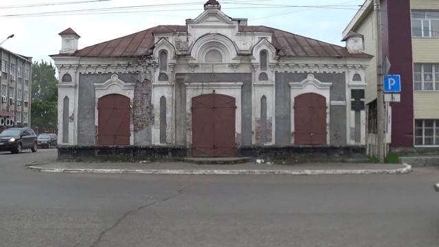 Горный Алтай. Горно-Алтайск, историческая архитектура на одной из самых старейших улиц.