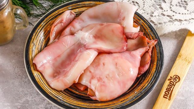 Рваный кальмар по-шанхайски