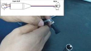 ASSEMBLING RCA AND XLR CONNECTOR