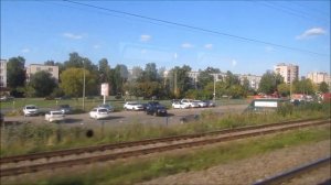 Электропоезд "Новый Петергоф - Санкт-Петербург-Балтийский"