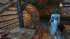Skyrim Хижина посредницы Короля Червей.