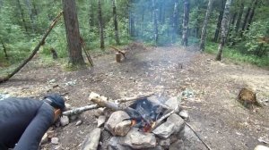Ицыл. Газовый баллончик в костре. 18+ (маты)