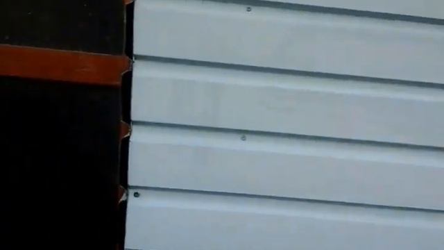 профнастил.как сделать сайдинг из  профнастила.