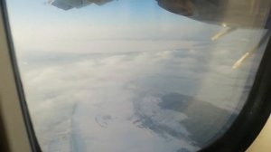 09.12.2018 - Аэропорт Братск. Посадка. NordStar ATR 42-500