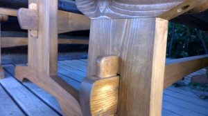 Table in rustic style . Стол в рустик стиле .