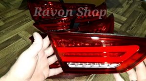 Краткий обзор фонарей в стиле Audi для Chevrolet Malibu 9G