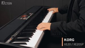 KORG XE20 XE20SP DIGITAL ENSEMBLE PIANO STYLE DEMO Pt.1