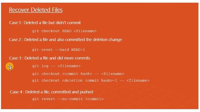 Recover deleted files in Git VCS (Hindi) | Course Assignment смотреть онлайн