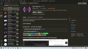 Installing Vs Code & Live Server|web development full course