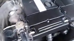 Mercedes M271 KE18ML 1.8 L Supercharged I4 Engine - Idle Sound & Reving - Engine Bay View