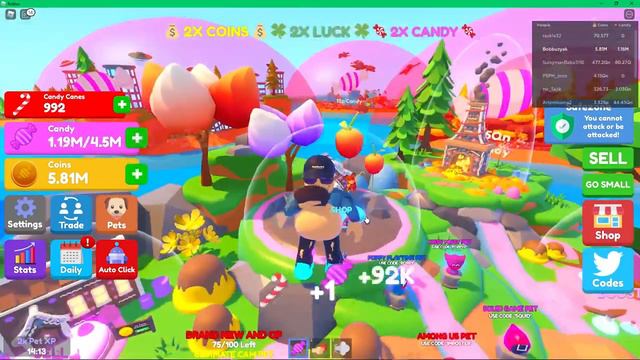 Я СЪЕЛ ВСЕ КОНФЕТЫ МИРА! БЕЗУМНЫЙ СЛАДКОЕЖКА 999.999.999 УРОВНЯ В ROBLOX смотреть онлайн