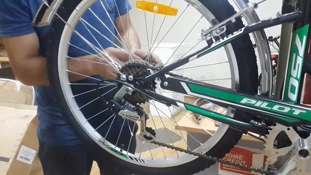 Сборка велосипеда Stels Pilot 750 смотреть онлайн