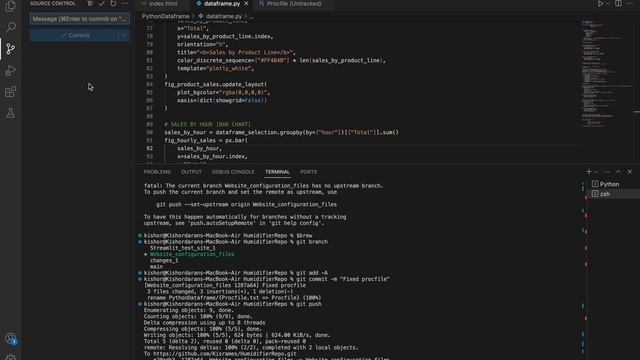 How to use Git in Vscode. смотреть онлайн