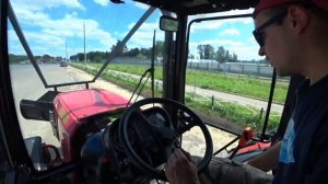 Управление трактором Беларус-2022в3 : Преимущества поворотного поста