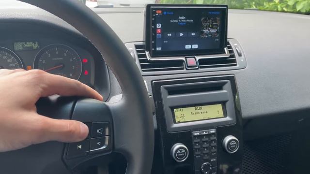 Volvo S40 2 Carlay Android 2din