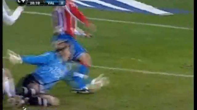 "Атлетико" Мадрид - "Валенсия" 1-0 Гол Агуэро смотреть онлайн