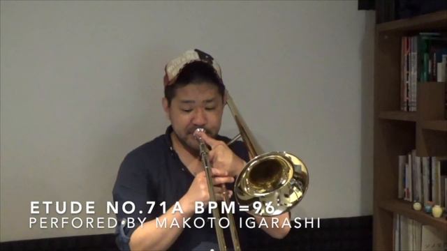 JAZZ TROMBONE/CHAPTER 4 Performed by MAKOTO IGARASHI "Doodle Studies and Etudes (Bob McChesney) " смотреть онлайн