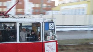 Трамвай ктм5 №1293 маршрут 11 г. Саратов