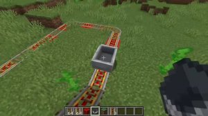 В MINECRAFT ЗАВЕЗЛИ ФИЗИКУ ВАГОНЕТОК