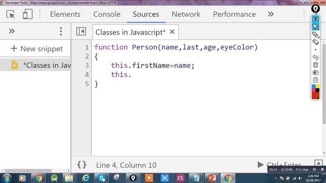 How to create class in Javascript || Class.call(this,args.....) || function ClassName