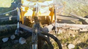 Очень много камней! Экстремальные условия в поле. Камнеподборщик Scorpio 550