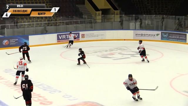 Игра #14. За 5-6 место. ХК «Созвездие» (г. Воронеж) - ХК «Центр» (г. Москва) смотреть онлайн