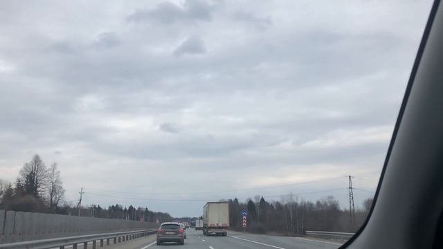 Трасса М-8 от Москвы до Сергиева Посада. Ярославское шоссе.