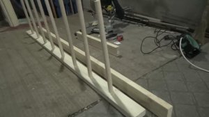 Шведская стенка своими руками в гараже.