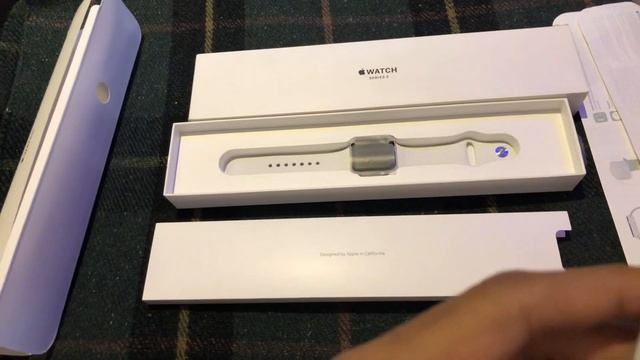 Apple Watch series 3 unboxing | silver Aluminium 38mm смотреть онлайн