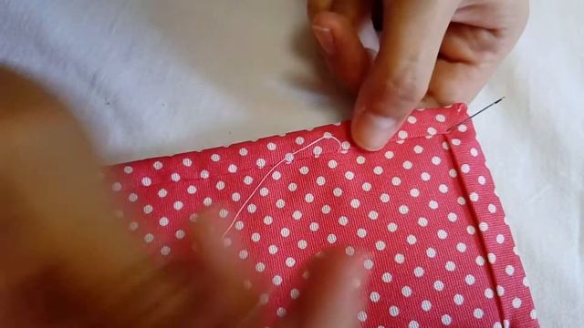 Пришиваем бейку вручную. Потайной шов. смотреть онлайн