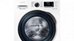 Настройки и очистка барабана ECO.  Стиральная машина Samsung WW90J6410CW