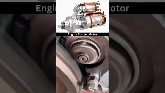 How Starter Motors Work #3dmodeling #3danimation #engineering #engine