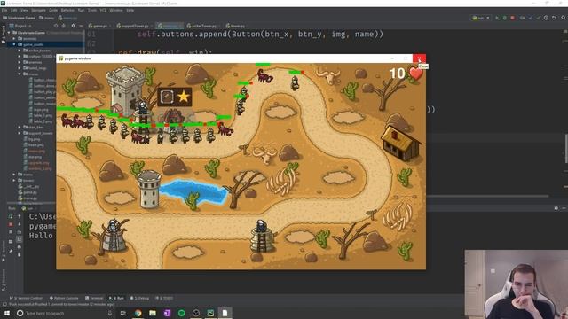 12 Hour Coding Stream - Creating A Tower Defense Game with Python & Pygame смотреть онлайн
