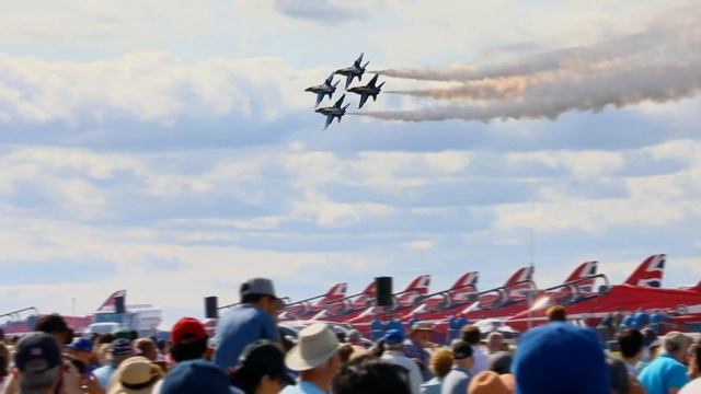 The Red Arrows Vs The Blue Angels | Red Arrows: Take America Documentary | Channel 5 смотреть онлайн