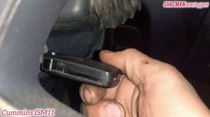 Камминз ISM11: Врезка манометра давления масла.