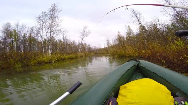Рыбалка осенью | Щуки звереют на неогруженную резину!! ОСЕННЯЯ РЫБАЛКА НА ЩУКУ смотреть онлайн