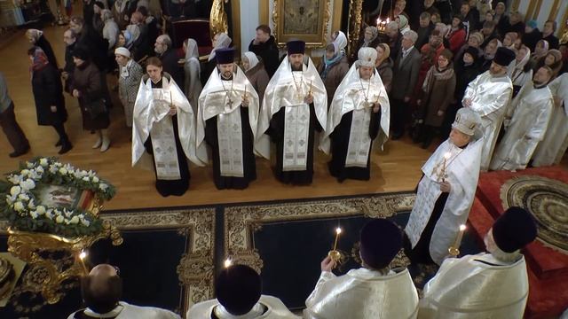 Праздник Богоявления 18 января 2020 г. в Николо-Богоявленском морском соборе смотреть онлайн