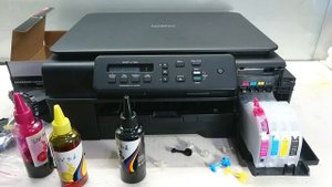 How to Install Brother CISS/Refillable Cartridges for J100 J105 J200 - LC535 LC539
