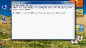 How To Open PowerPoint On Windows 7