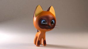 Kitten Gav 3D model Котенок Гав