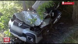 Одолжил автомобиль и врезался в дерево