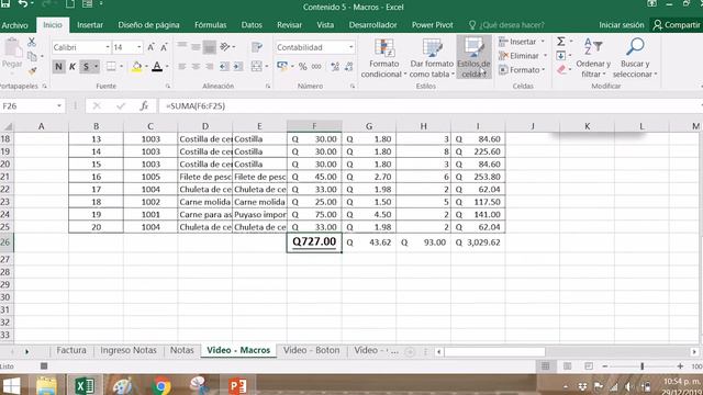 Clase #5 Macros de formato смотреть онлайн